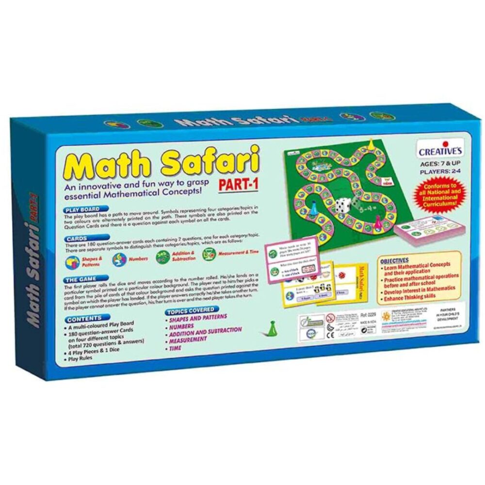 Age 7+ Creative Math Safari-I