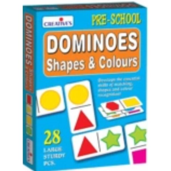 Age 3+ Creative Dominoes Shapes And Colors Card Game