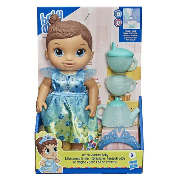 Age3+ Baby Alive F0031XW01 Tea n Sparkles Baby Doll