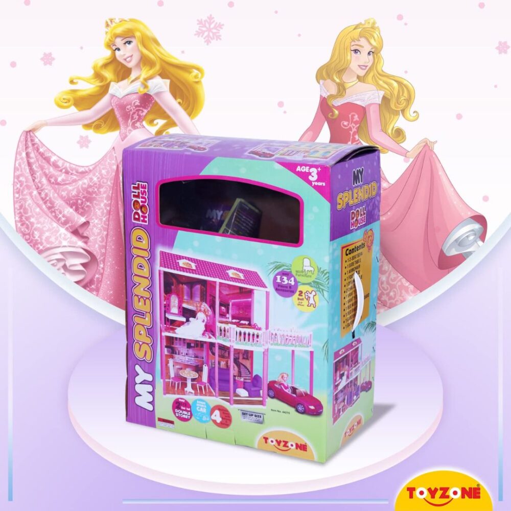 Age 3+ Toyzone My Splendid Doll House