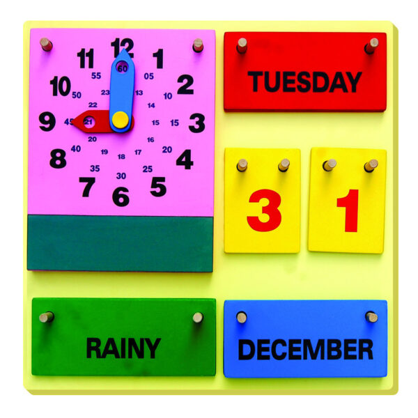 Little Genius Clock Season Calendar