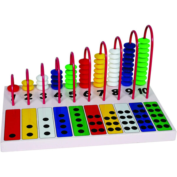 Little Genius Counting Dot Abacus, Multi Color