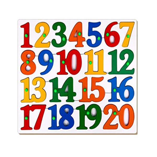 Little Genius Counting Tray Puzzle - 1 to 20