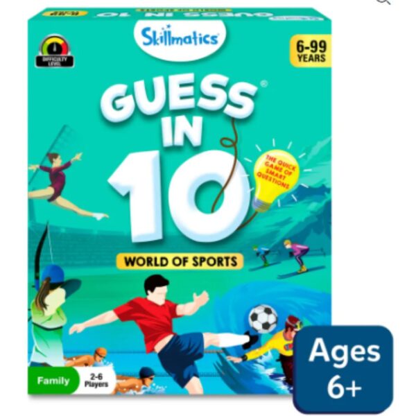 Age 6+ Skillmatics Guess in 10 Sports Card Game