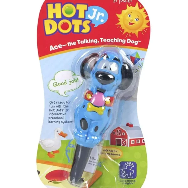 Age 3+ Educational Insight Hot Dots Talking & Teaching Dog Pen