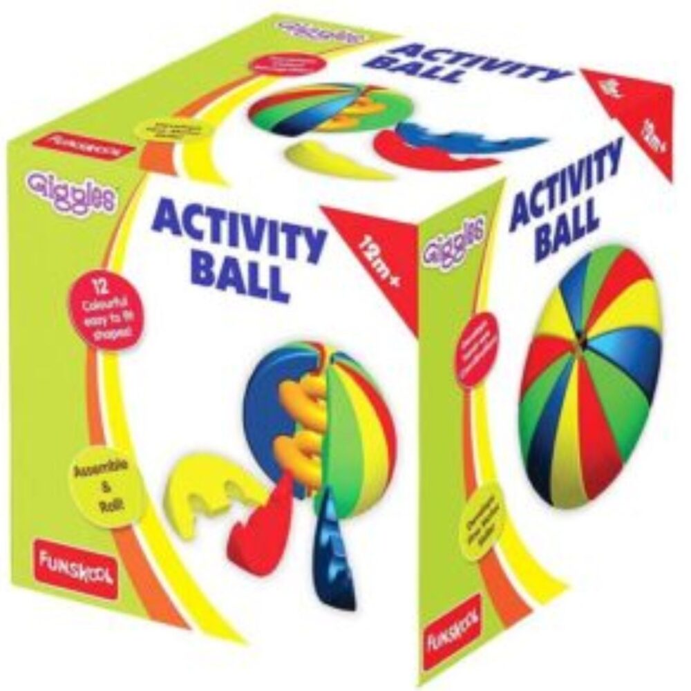 Age 1+ Funskool Giggles Activity Ball