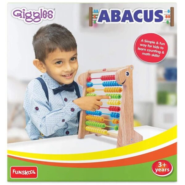 Age 3+ Giggles Giraffe Abacus Early Learner Toys