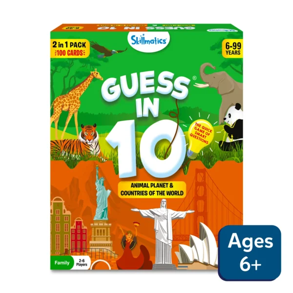 Guess in 10 Combo: Animal Planet + Countries of the World