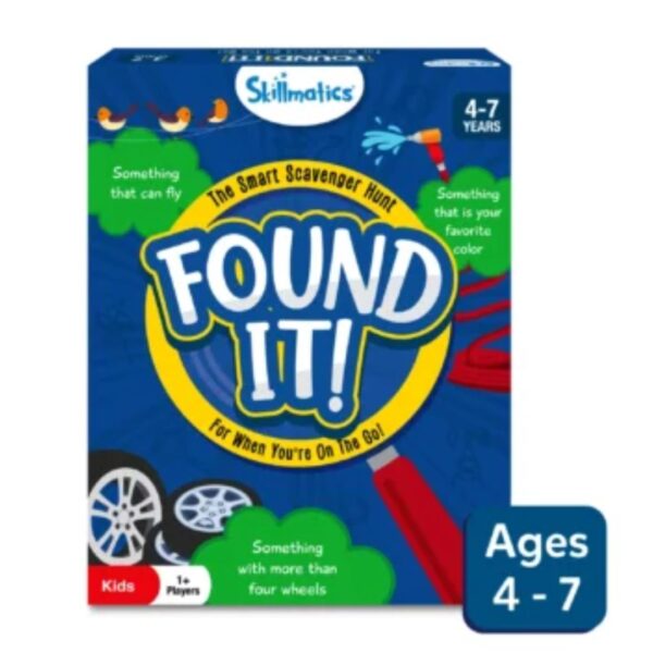 Age 4+ Skillmatics Found it For When You're On The Go