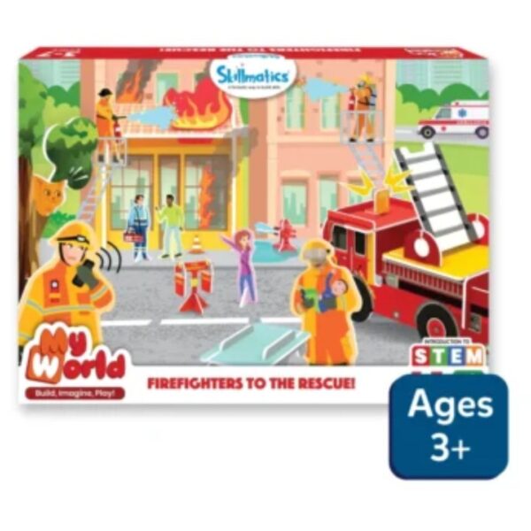 Age 3+ Skillmatics My World-Firefighters To The Rescue