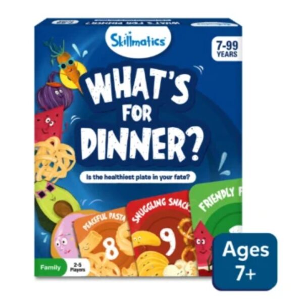 Age 7+ Skillmatics What's For Dinner Card Game