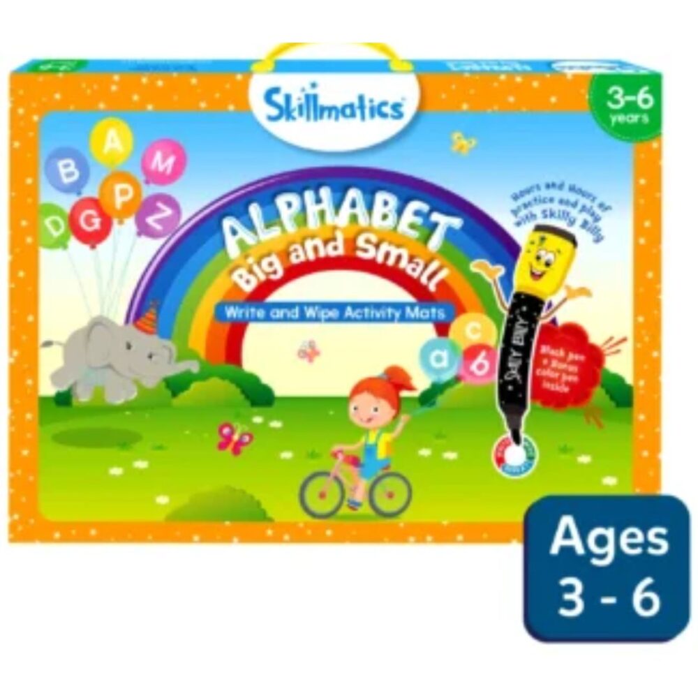 Age 3-6 Skillmatics Alphabet Big and Small