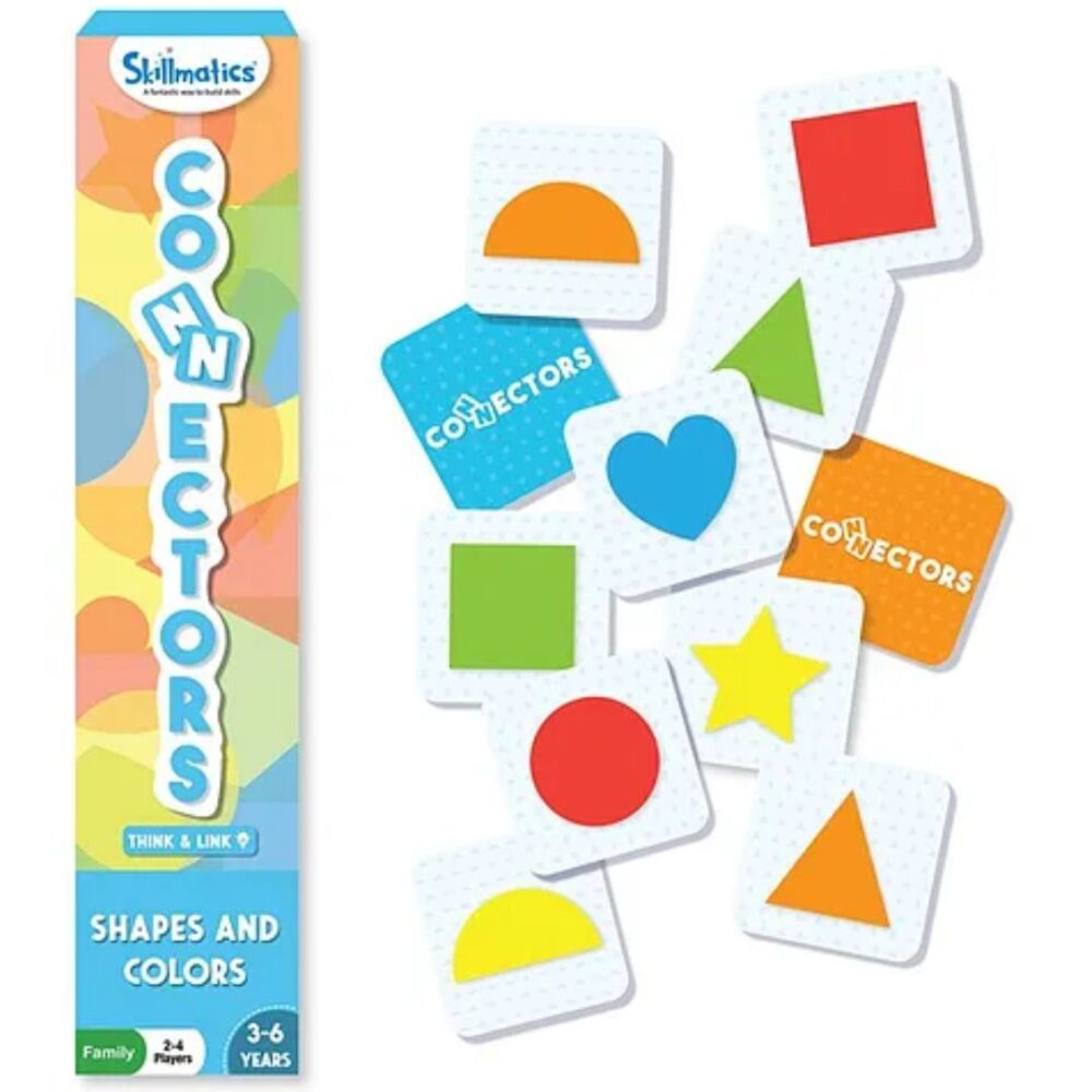 Age 3+ Skillmatics Connectors Shapes & Colors Educational Game