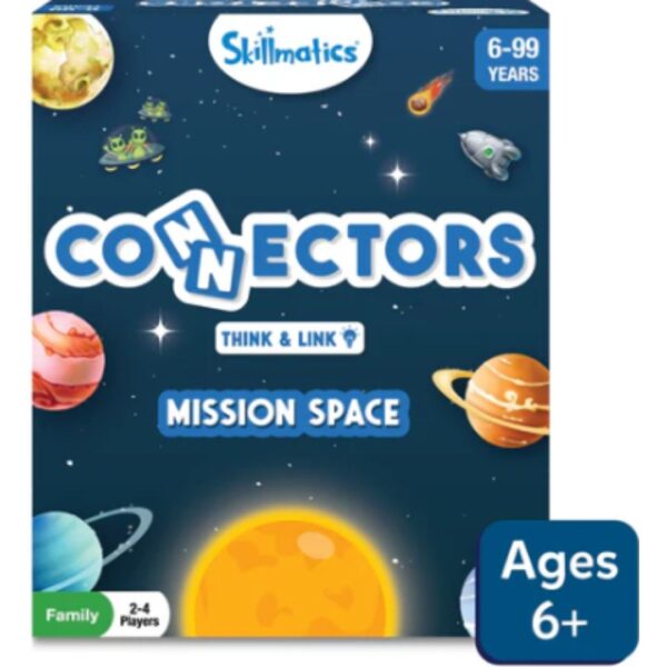 Age 6+ Skillmatics Connectors Mission Space Educational Game