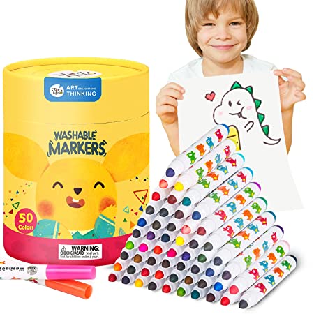 Jar Melo Washable Crayons - 48 Colors - Manoj Stores
