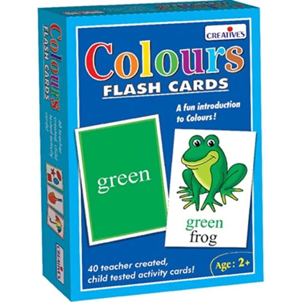 Age 2+ Creative's Colors Flash Cards