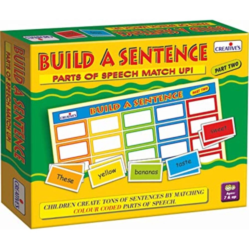 Age 7+ Creative Build A Sentence