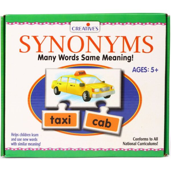 Age 5+ Creative Synonyms Puzzle Game