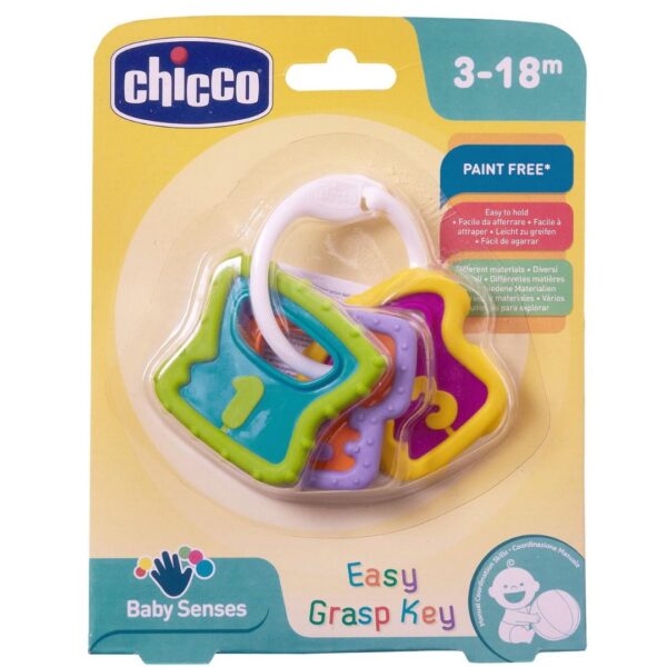 Age 3+ Chicco Easy Grasp Keys