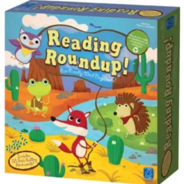 Age 5+ Educational Insights Reading Roundup Game