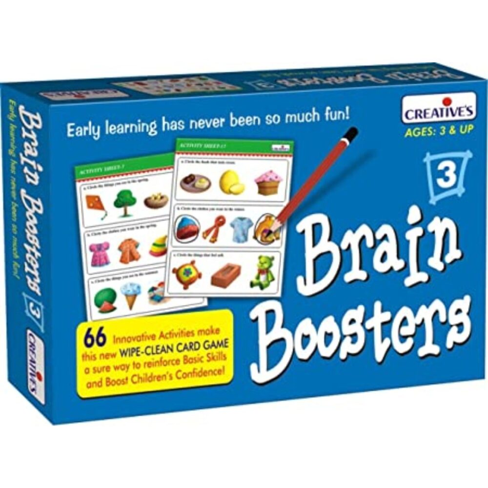 Age 3+ Creative Brain Boosters 3 Card Game