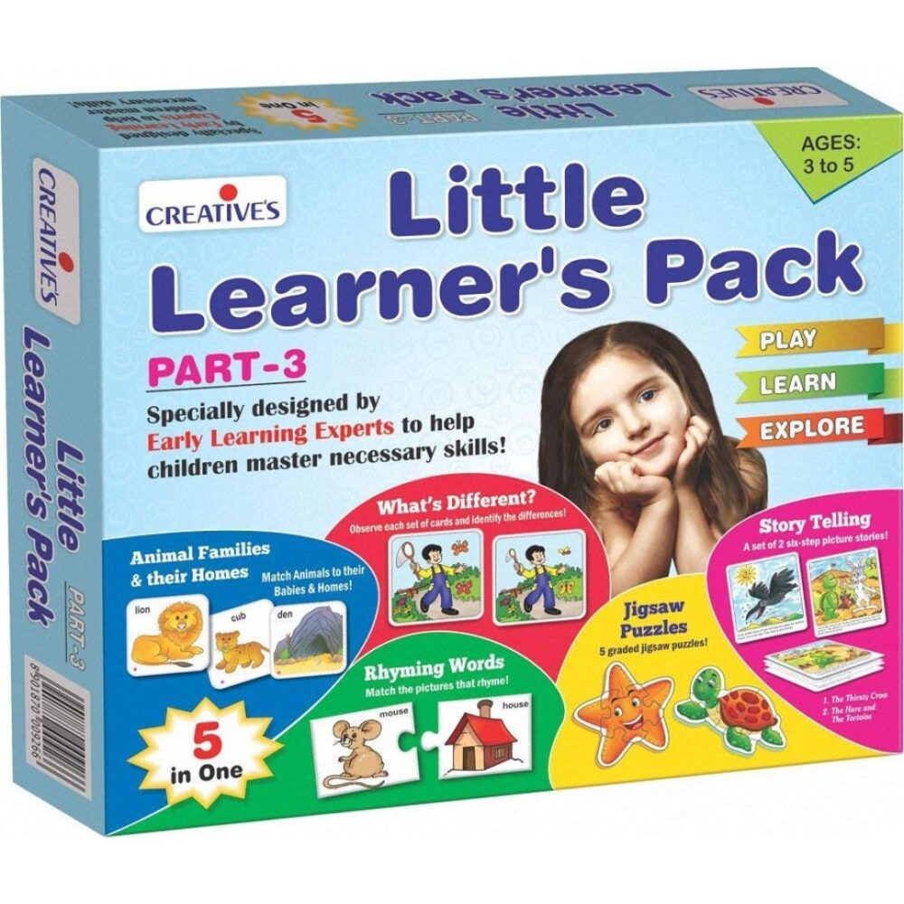 Age 3+ Creative Little Learner's Pack