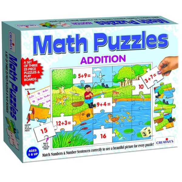  Age 5+ Creative's Math Addition Puzzle