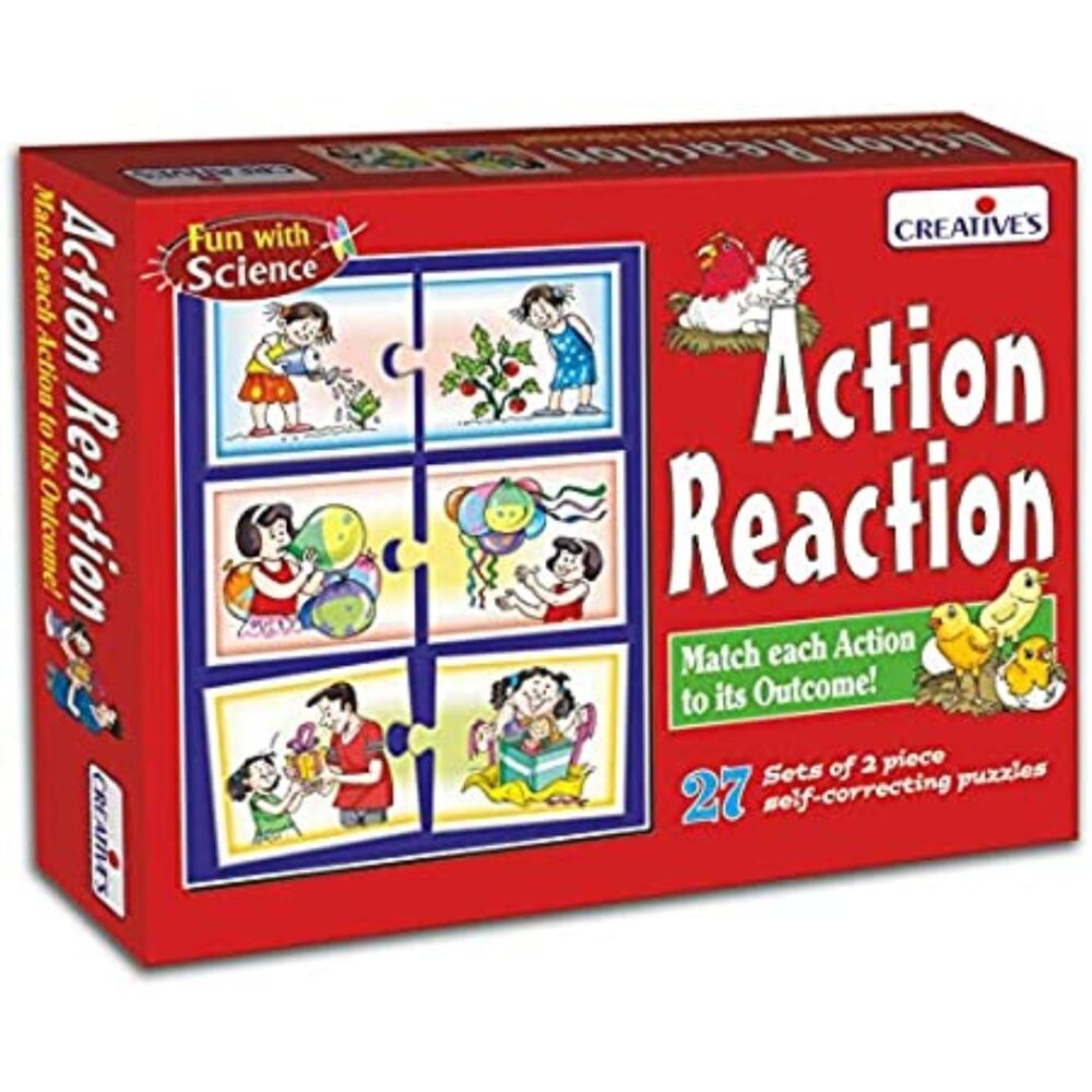 Age 4+ Creative Action Reaction