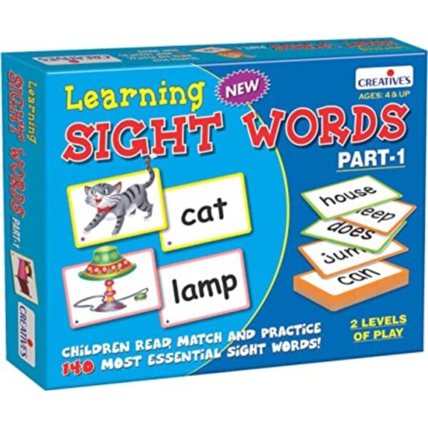 Age 4+ Creative Learning Read Sight Words