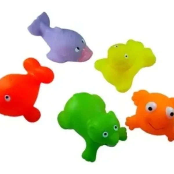 Age 3+ Gisco Floating Squeaky Toy Set