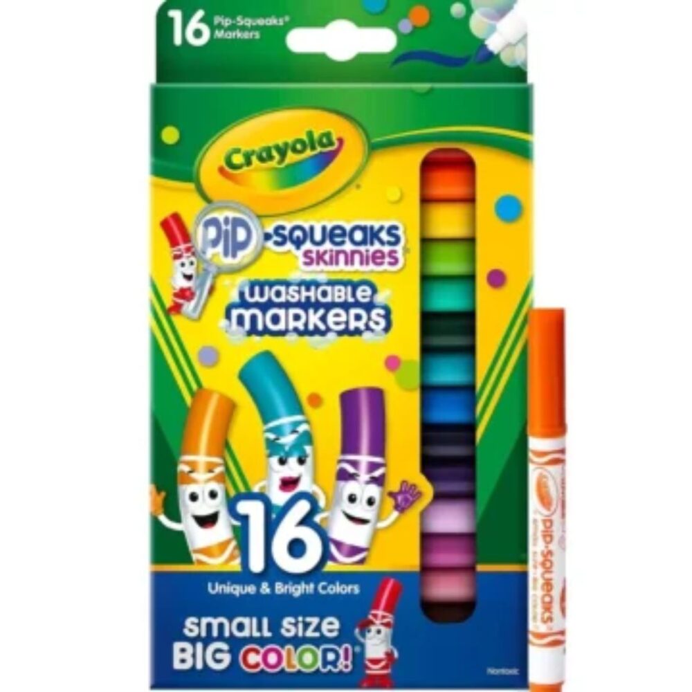 Age 6+ Crayola Pip-Squeaks Markers 16 Count