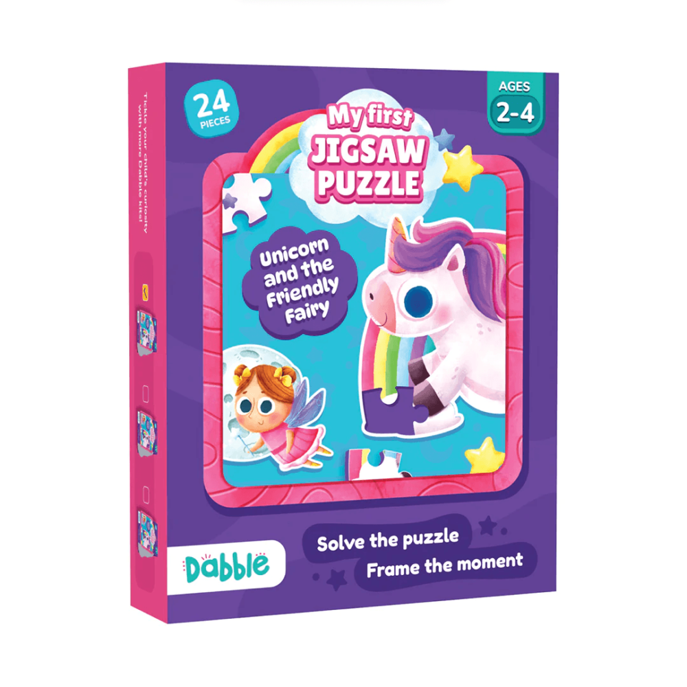 Age 2+ DAB0009 Unicorn The Friendly Fairy Jigsaw Puzzle