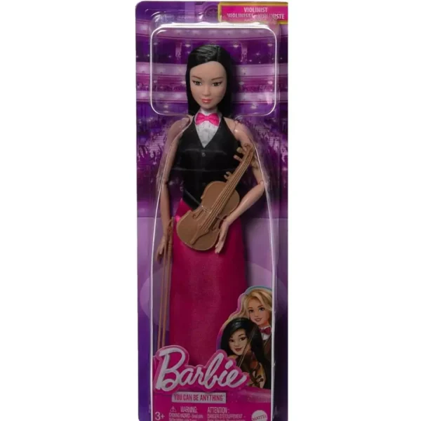 Age 3+ Barbie Violinist Musician Doll