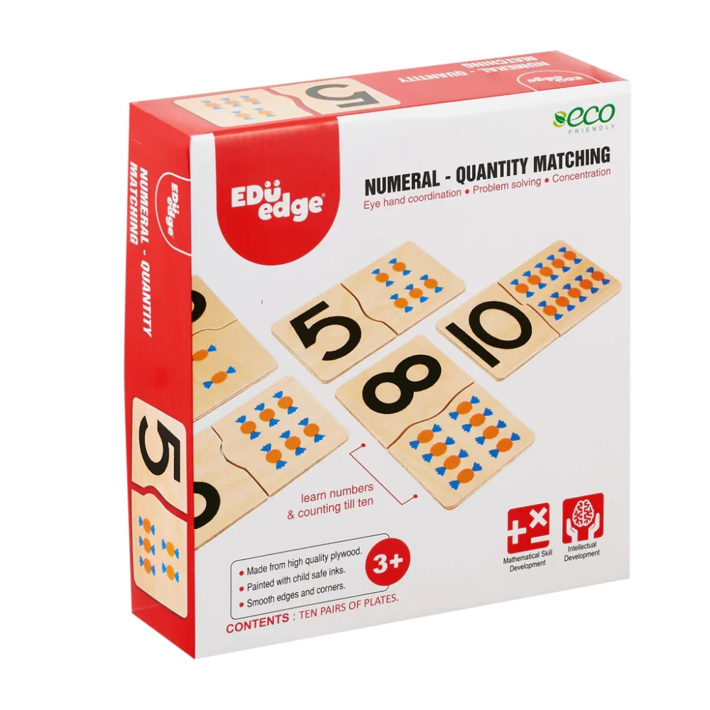 Age 3+ Eduedge E1013 Numeral - Quantity Matching