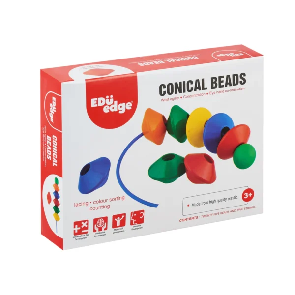 Age 3+ Eduedge E3022 Conical Beads
