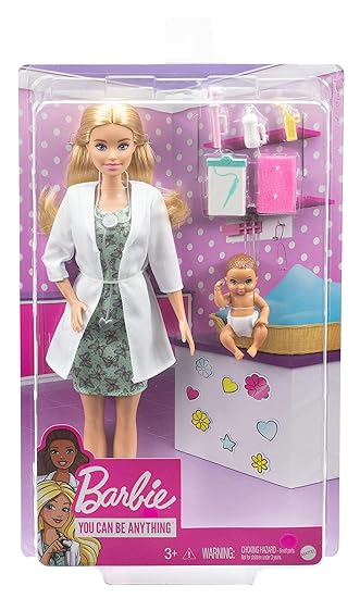 Age 3 Barbie Baby Doctor Playset