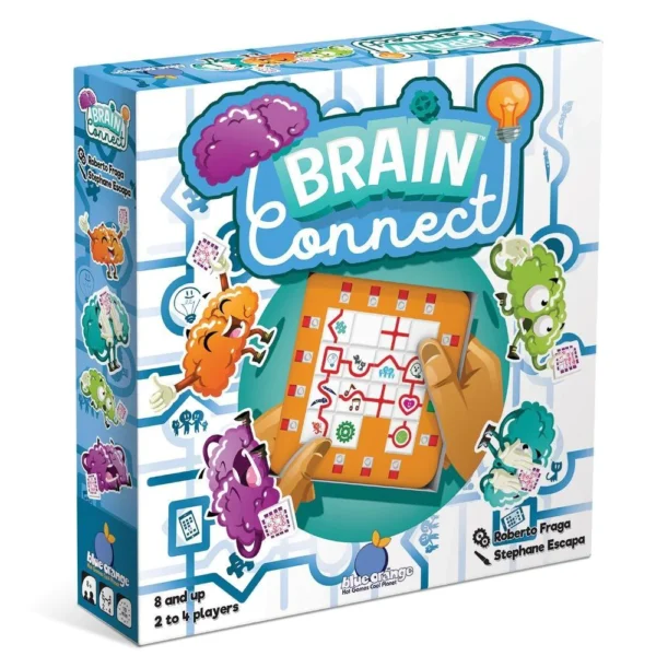 Blue Orange Brain Connect | Game for Families and Kids Ages 8 and Up