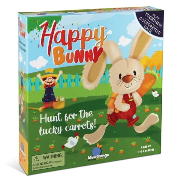 Blue Orange Happy Bunny Kids Game,36 months to 96 months