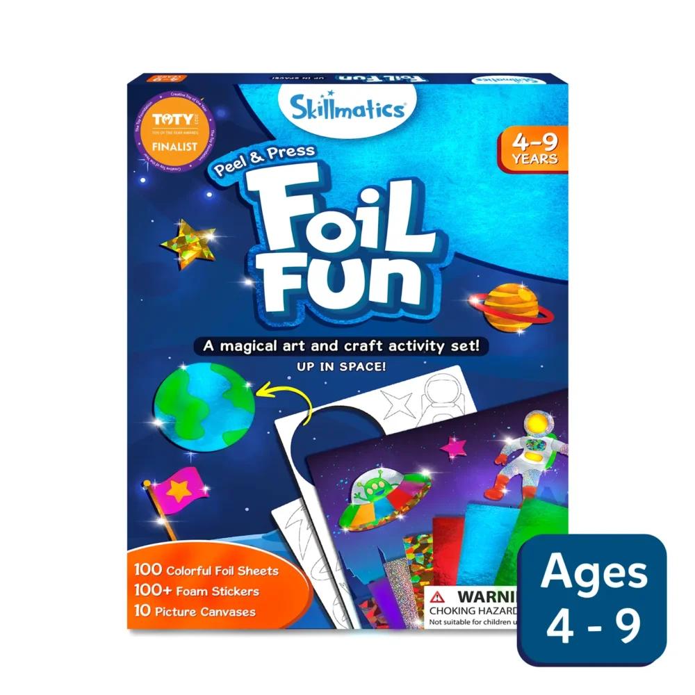 Age 4+Skillmatics Art & Craft Activity - Foil Fun Space