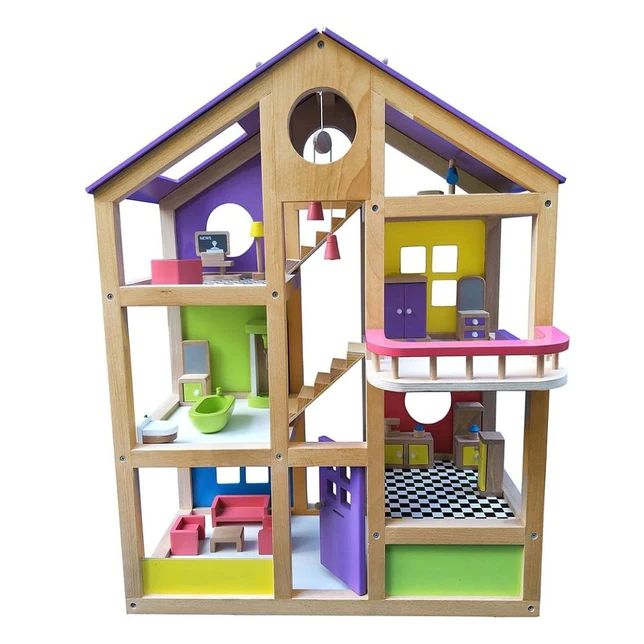 Age 3+ Furnished Doll House