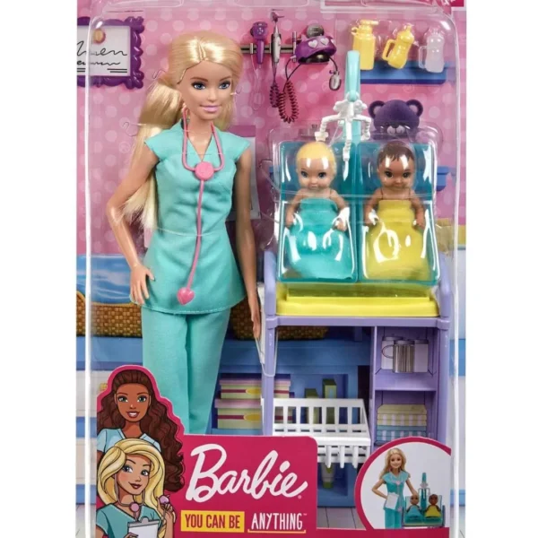 Age 3+ Barbie Baby Doctor Playset