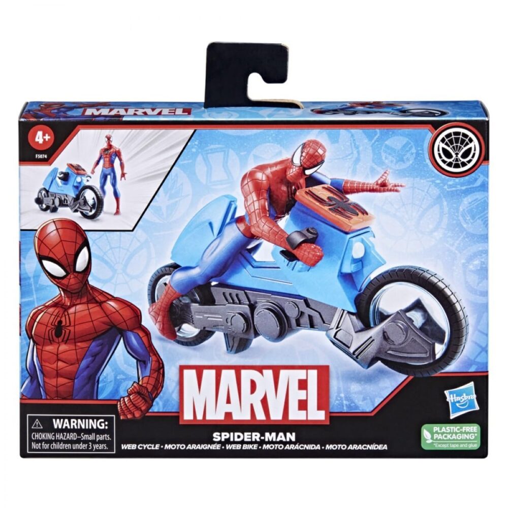 Age 4+ Marvel F50745L00 Spider-Man Web Cycle