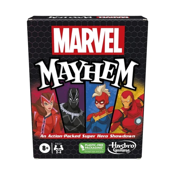 Age 8+ Hasbro F4131IN11 Marvel Mayhem Card Game