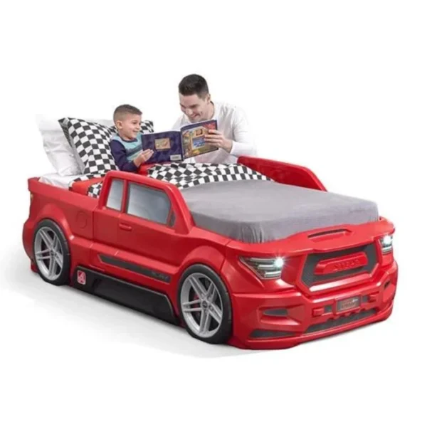 Age: 3+ Step2 Turbocharged Twin Truck Bed