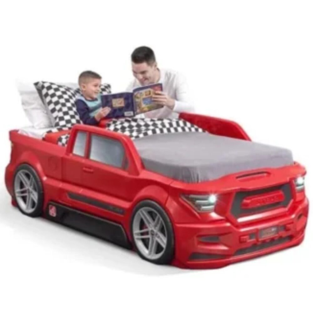 Age 3+ Step2 Turbocharged Twin Truck Bed