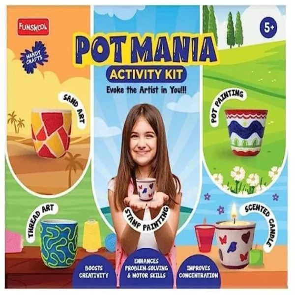 Funskool Handycrafts Potmania Activity Kit