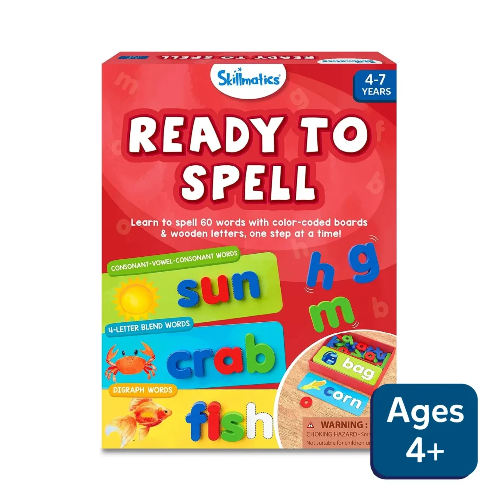 Skillmatics Ready To Spell | Preschool Learning Activities