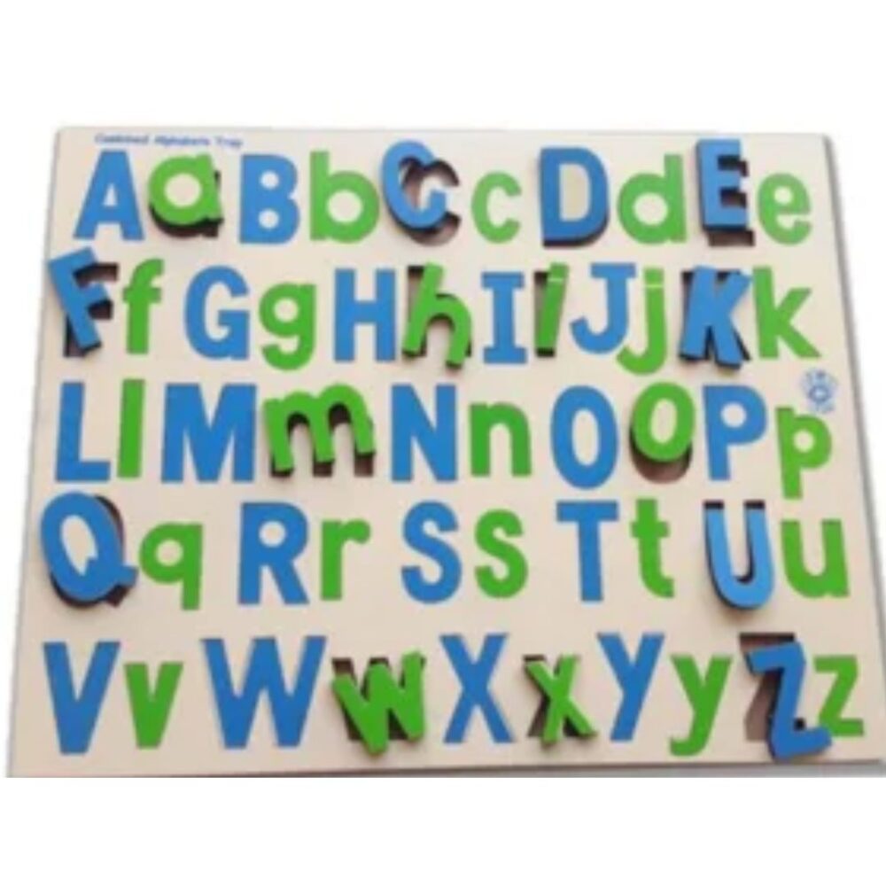 Age 2+ Skillofun Combined Capital & Lower Alphabet Tray