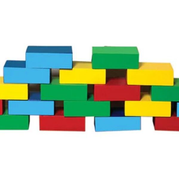 Age 2+ Skillofun Wooden Building Bricks