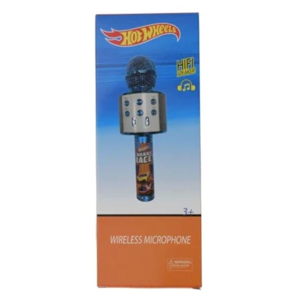 Age 3+ Hot Wheels Wireless Microphone